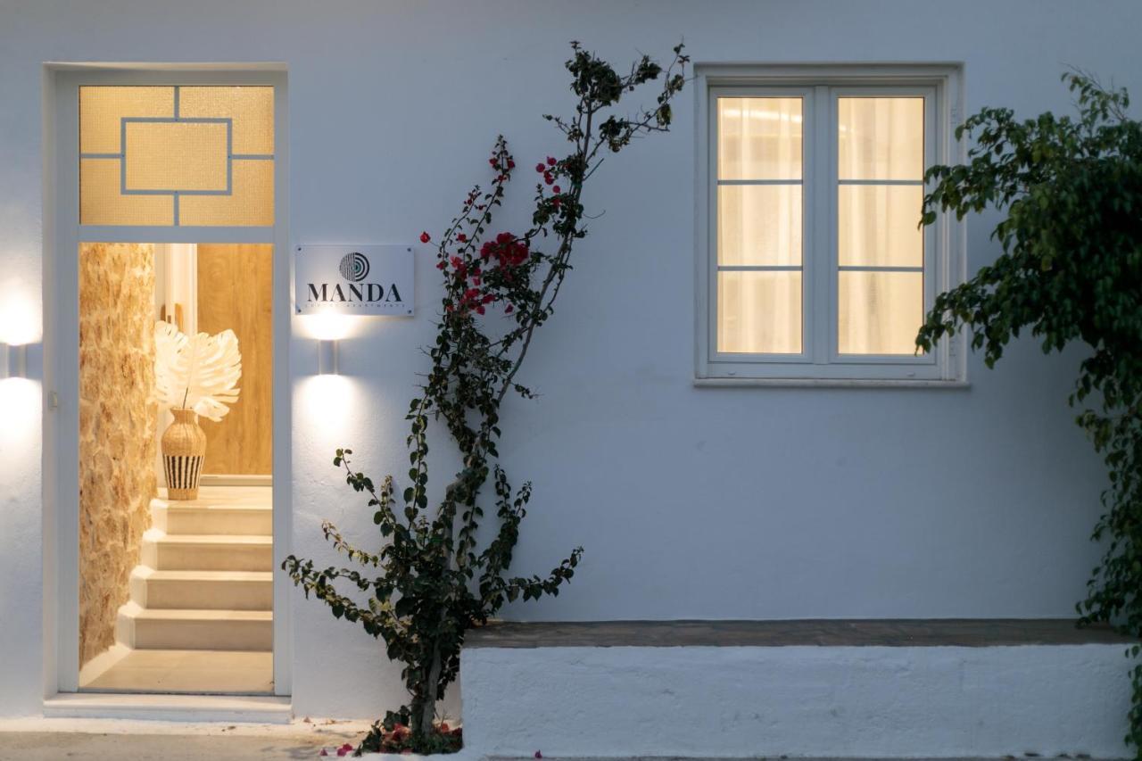 Manda Luxury Apartments Naxos City Bagian luar foto