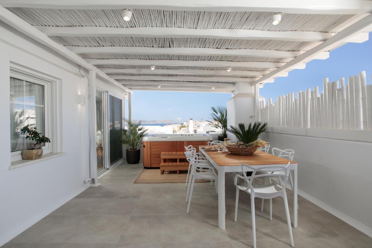 Manda Luxury Apartments Naxos City Bagian luar foto