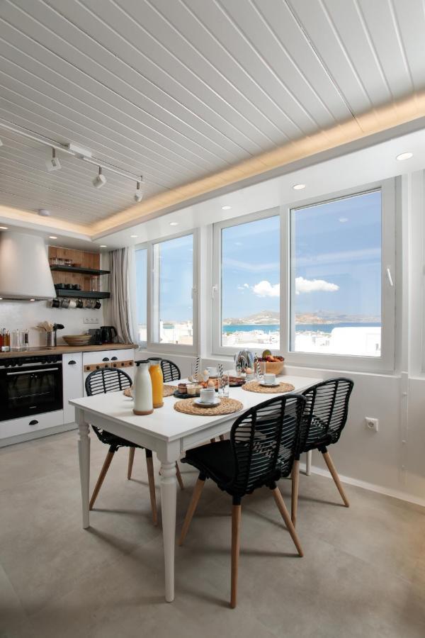 Manda Luxury Apartments Naxos City Bagian luar foto