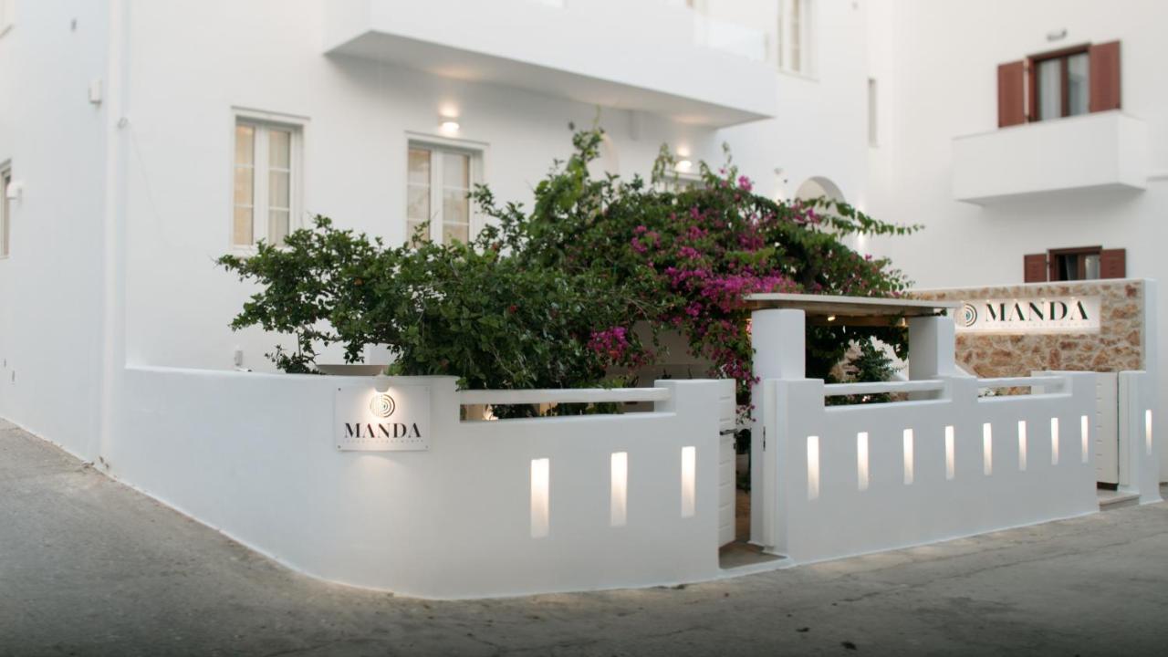 Manda Luxury Apartments Naxos City Bagian luar foto